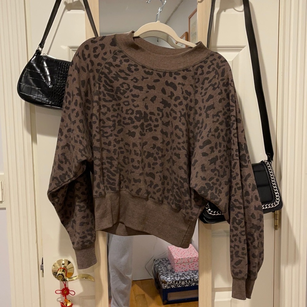Cheetah Crew Neck